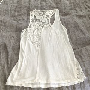 Lace tank top
